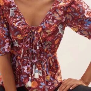 Floral Print Women's Top